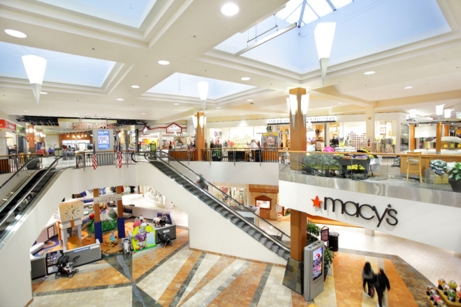 Mall Entrance To Macys