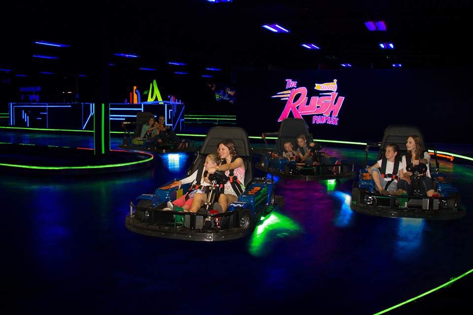 Family Fun at The Rush Go Carts For Everyone