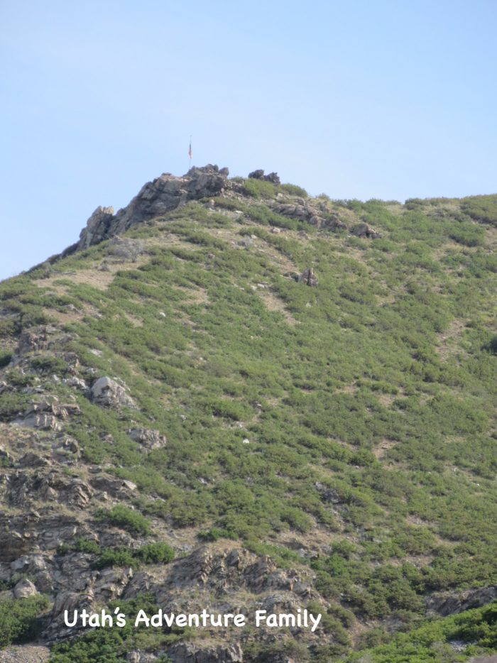 View of Flag Rock from Patsy's Mine