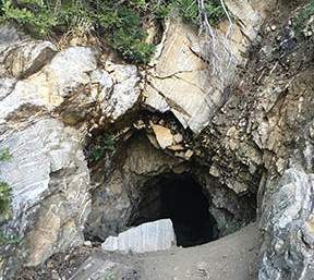 Hiking Davis County Patsy's Mine Entrance
