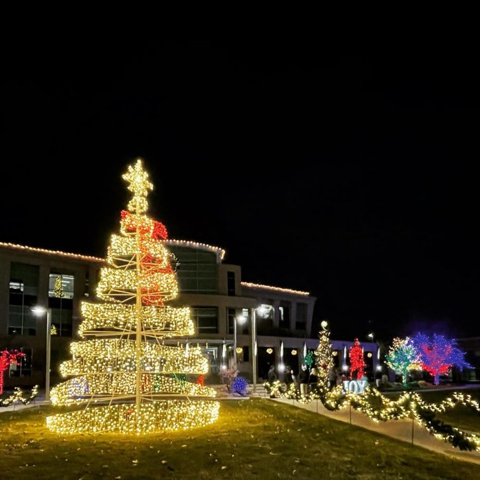 Clearfield City Hall Christmas Lights