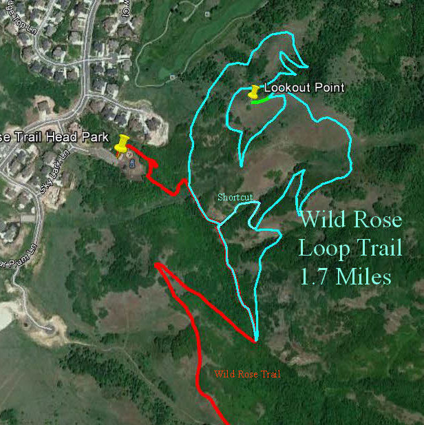 Wild Rose Trail Map