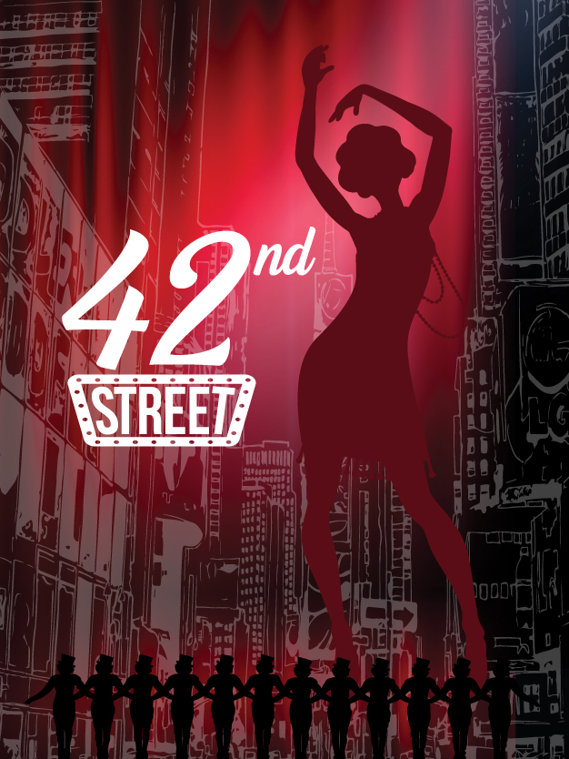 42nd Street Performance Poster at the CenterPoint Legacy Theatre