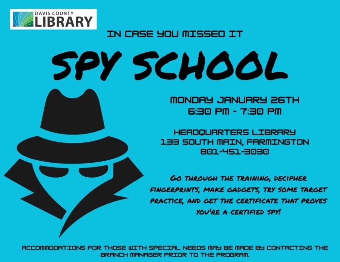 SPY SCHOOL