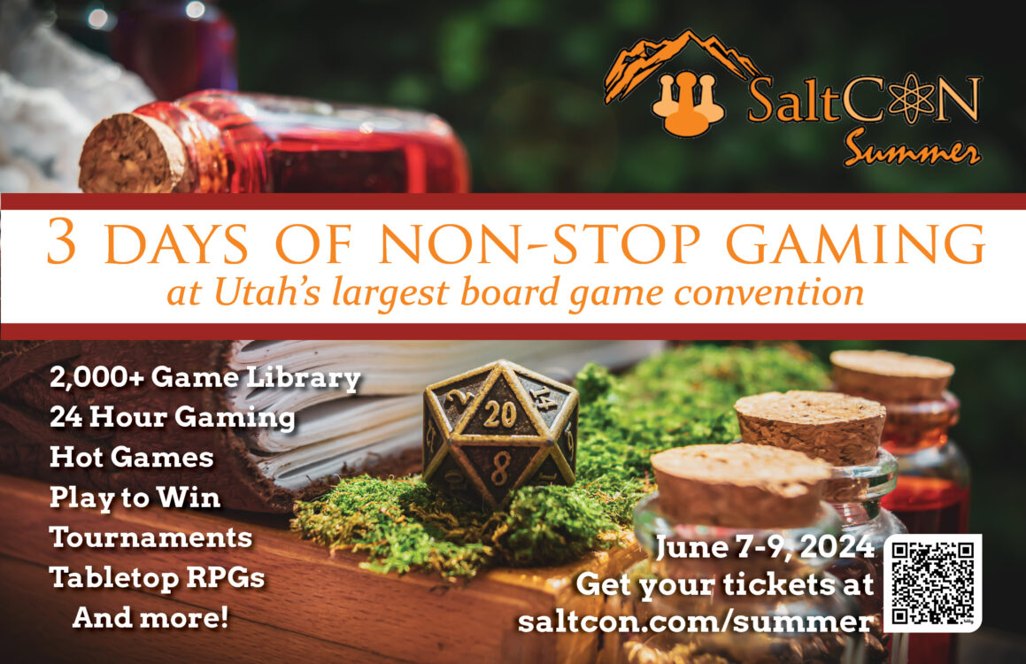 SaltCon Summer - 3 Days of Board Gaming! - Discover Davis : Discover Davis